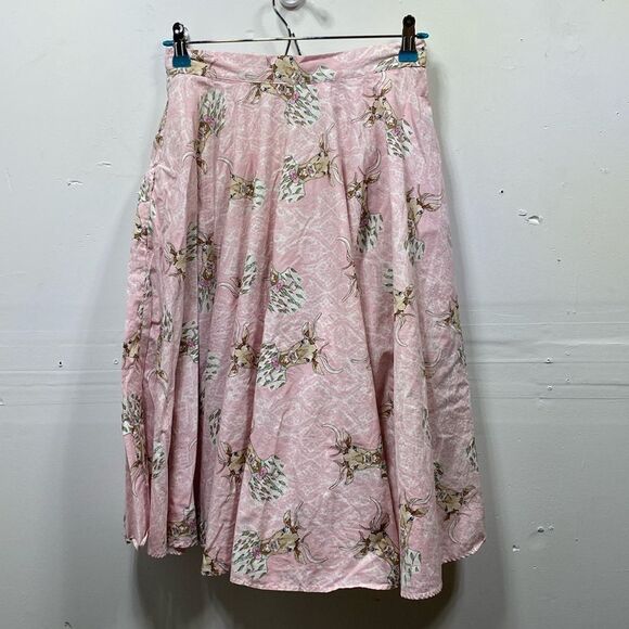 Modcloth Hell Bunny Vixen Deery Me Skirt XS - Picture 1 of 6